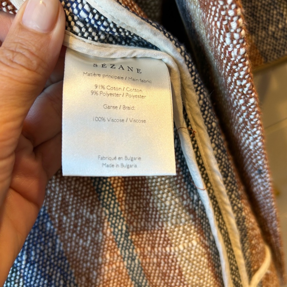 Sézane KARENA jacket size small gorgeous - Picture 10 of 10